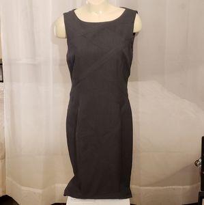 Calvin Klein | Grey Sleeveless Sheath Dress